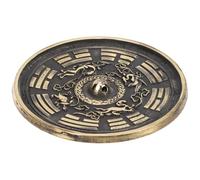 CATIEBYE Four Beast Copper Bagua Mirror Ornament for Home Decoration