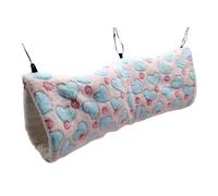 CATIEBYE Guinea Pig Sleeping Bed Hammock Warm Cotton Nest for Small Pets Squirrel Resting Hammock with Hooks Comfortable Breathable Hanging Hideout for Hamsters Rats Chinchillas