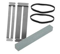 CATIEBYE Guitar Repair Tools Fretboard Sanding Block Metal Guards and Grinding Tool for Guitar Maintenance and Setup