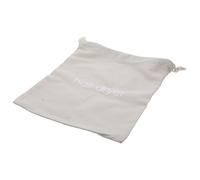 CATIEBYE Hair Dryer Organizer Drawstring Pouch, Light Grey Canvas, 13 X 11.8 Inch, Protective Dustproof Bag for Home and Hotel Use