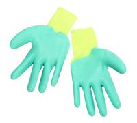 CATIEBYE Hamster Anti-Bite Gloves for Small Animals 1 Pair Bite Proof Pet Grooming Gloves for Hamster Guinea Pig Chinchilla Training