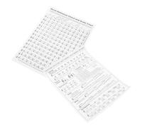 CATIEBYE Harp Chord Practice Chart for Beginners Coated Paper Detailed Harp Finger Position Guide for Music Theory Learning and Skill Development