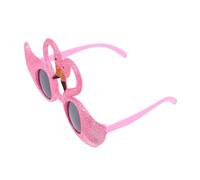 CATIEBYE Hawaiian Flamingo Sunglasses Party Ornaments Funny Novelty Eyeglasses for Luau Beach Birthday Costume Accessory Unisex