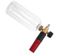 CATIEBYE High-Pressure Car Wash Foam Sprayer Bottle with Wide Mouth, Adjustable Nozzle Foam Gun for Garden Hose and Pressure Washer, Plastic Soap Dispenser for Car Cleaning and Pet Bathing