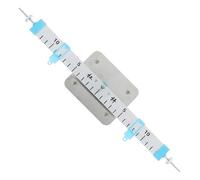 CATIEBYE Laboratory Balance Kit Physics Learning Aids Magnetic Lever Scale Aluminum Levers Ruler Portable Experiment Equipment for Classroom