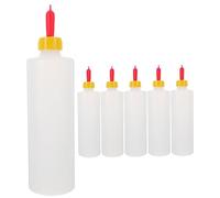 CATIEBYE Lamb Feeder Bottles with Soft Teats for Small Animals Nursing Goat and Calf Milk Feeding Bottles for Lambs Sheep Goats Easy to Clean Durable Water Dispenser for Breeding Farms