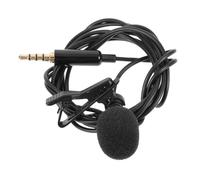 CATIEBYE Lapel Microphone Clip-on Condenser Mic with 1.5m Shielded Cable, High Sensitivity Recording Microphone for Computer, Live Streaming, Lectures, and Video Interviews