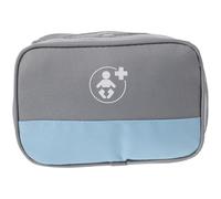 CATIEBYE Large Medicine Travel Bag with Smooth Zipper Tear-Resistant Material Portable for Camping Hiking and Diabetes Supplies Storage