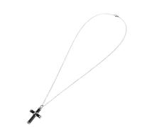 CATIEBYE Memorial Ashes Urn Necklace for Women with Stainless Steel Cross Pendant Cremation Jewelry Keepsake for Loved Ones Unique Chic Design for Remembrance and Grief Support