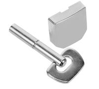 CATIEBYE Metronome Sliding Block and Winding Stem Kit Piano Replacement Parts Silver Pendulum for Musical Instrument Accessories