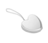 CATIEBYE Mini Heart Shaped Coin Purse for Women Cute Fashionable Wallet Durable PU Material Organized Storage for Coins Cards for Daily Life Shopping Travel