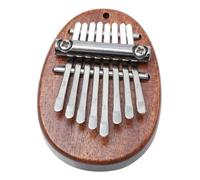 CATIEBYE Mini Kalimba Thumb Piano Portable Finger Piano for Beginners Ergonomic Design Wooden Construction Cute Pocket Sized Musical Instrument for Adults
