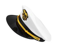 CATIEBYE Navy Hat for Boys and Girls Ship Captain Hat for Themed Party for Boys Sailor Costume Cruise Stage Performance