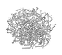 CATIEBYE Pallet Rack Drop Pin Universal Clips 100 Pcs Heavy Duty M5 Galvanized Safety Bolts Sturdy Wear Resistance for Warehouse and Garage Racking