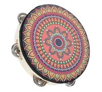 CATIEBYE Performance Hand Drum Compact Tambourine Strong Rhythm for Boys and Girls Adults