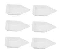 CATIEBYE Plastic Weighing Plates Boats Trays Lab Use Lightweight Accurate Non-Stick Easy to Stack