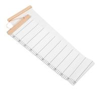 CATIEBYE Portable Fabric Hanging Growth Height Ruler for Babies, Removable Wall Growth Chart Measuring Tape, Nursery Height Measurement Tool for Child Development
