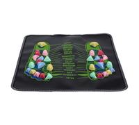 CATIEBYE Reflexology Foot Massage Mat with Soft PVC Material and Easy to Carry Design for Outdoor Activities and Travel, for Healthconscious Individuals and Acupressure Enthusiasts