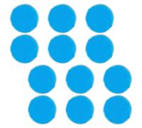 CATIEBYE Reusable Round Gel Ice Packs Absorbs and Transfers Heat Or Cold 12pcs for Relief with PVC Material Suitable for Head and Legs, for Hot Days and Household Use