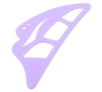 CATIEBYE Reusable Silicone Eyeliner Stencil Eye Shadow Guide Tool for Effortless Application and Curve Conformance, Portable Lavender Makeup Template Suitable for Different Occasions