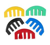 CATIEBYE Rubber Violin Mutes for Daily Use Orchestral Performance for Violin Bridge, and 5pcs Five Claw Design Soft Sound Dampening Portable Practice Mutes