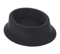 CATIEBYE Silicone Soap Bubble Bowl Men Shaving Bowl Black Large Capacity Thick Material Smooth Polishing Process for Home Barber Use