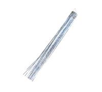CATIEBYE Silver PVC Fence Reflective Ribbon with Beautiful Reflective Effects for Scaring Birds in Garden Decorations and Courtyard Outdoor Use