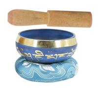 CATIEBYE Singing Bowl Set Meditation Sound Bowl Yoga Practice Material Buddhism Accessory Random Color