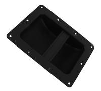 CATIEBYE Speaker Cabinet Metal Handle Replacement 220x162mm Brushed Steel Side Grip for Stage Audio Equipment Sturdy Speaker Side Handle Accessories