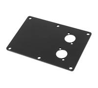 CATIEBYE Speaker Junction Box Panel Audio Connection Plate for Home Theatre Systems Compact Design for Easy Installation Speaker Terminal Coupler