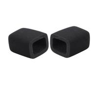 CATIEBYE Sponge Microphone Covers with Thickened Sponge Material 2pcs Universal Mic Protectors Easy to Install and Practical Windshield for Ktv and Studio Use