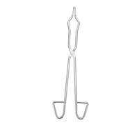 CATIEBYE Stainless Steel Crucible Tong Corrosion Resistant Laboratory Clamp for Beakers and Flasks Practical Tool for Scientific Experiments and Classroom Use