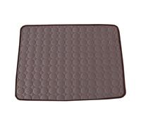 CATIEBYE Summer Cooling Mat for Pets Dog and Cat Bed Ice Silk and Cotton Material Comfortable Cozy Bed Pet Accessory Suitable for Car Travel and Home Use Lightweight Mat