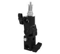 CATIEBYE Tripod Thread Adapter Umbrella Mount Clip Photography Flash Bracket Stand for Dslr Studio Lighting Accessories with Adjustable Umbrella Clamp for Photographers