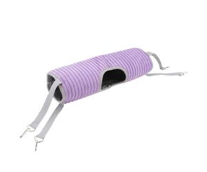 CATIEBYE Warm Plush Pet Hammock Tunnel Bed for Hamsters and Small Animals Winter Hanging Nest with Cotton Soft Wear-resistant and Easy-clean Sleeping Pouch for Cozy Privacy