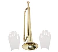 CATIEBYE Youth Boys and Girls Trumpet Musical Instrument Beginners Educational Toy Wind Instrument for Boy Girl Preschool Music Plaything Random Style