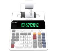 CATIGA 12 Digit Thermal Printing Calculator with Tape Print Out, Ink-Free Adding Machine, 5X Faster Quite at 8.0 LPS, Extra Large Fluorescent Display, Tax Calculation with Clock and Calendar, SP-2401