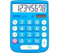 CATIGA Desktop Calculator 8 Digit with Solar Power and LCD Display, Big Buttons, for Home, Office, School, Class and Business, 4 Function Small Basic Calculators for Desk, CD-8185