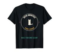 Catio Architect Permit Pending Funny Cat Owner Builder Value Graphic T-Shirt