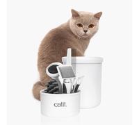 Catit Shorthair Grooming Kit Cat Short Hair Brush Detangling Comb Nail clippers