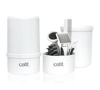 Catit Shorthair Grooming Kit Cat Short Hair Brush Detangling Comb Nail clippers