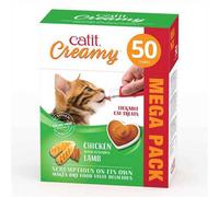 Catit Cat Creamy Treats - Chicken & Lamb 50 X 10G
