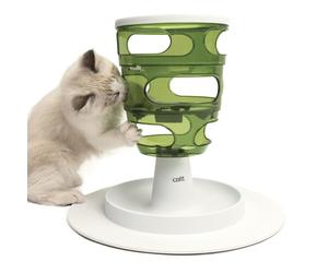 Catit Cat Food Tree Senses 2.0 Rotating Cat Feeding Tower Pet Kitten Feeder