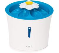 Catit Flower Drinking Fountain - LED Nightlight - 3L - Blue/White