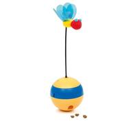 Catit Cat Toys CATIT PLAY Spinning Bee Ball Treat Dispenser Light Laser Beams