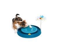 Catit Play Circuit with Ball & Massager Cat Toy - Blue