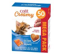 Catit Creamy All Natural Cat Treats Grain Free Lickable Paste + Dish / Ice Tray