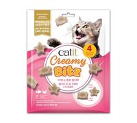 Catit Creamy Bitz, Soft Cat Treats for Cats/Kittens Tuna & Crab 4pk