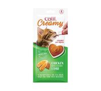 Catit Creamy Cat Treats Chicken & Lamb 4 x 10g