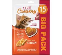 Catit Creamy Chicken Lickable Cat Treats 15 Pack